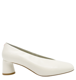 Halmanera Halmanera H52B Ivory Glaze Square Toe Pump 1030