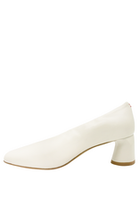 Halmanera Halmanera H52B Ivory Glaze Square Toe Pump 1030
