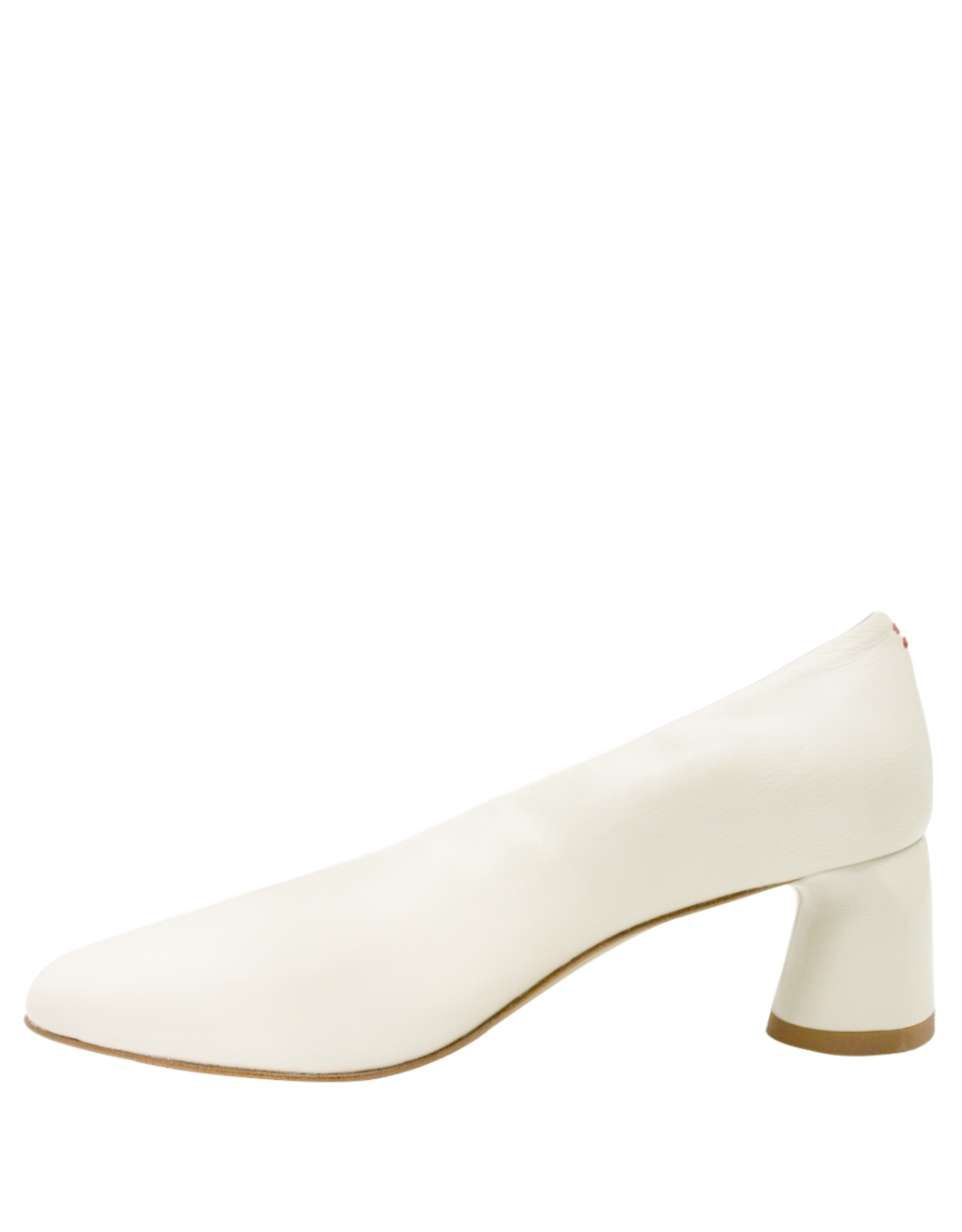 Halmanera Halmanera H52B Ivory Glaze Square Toe Pump 1030