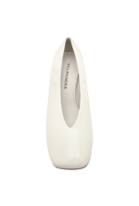 Halmanera Halmanera H52B Ivory Glaze Square Toe Pump 1030