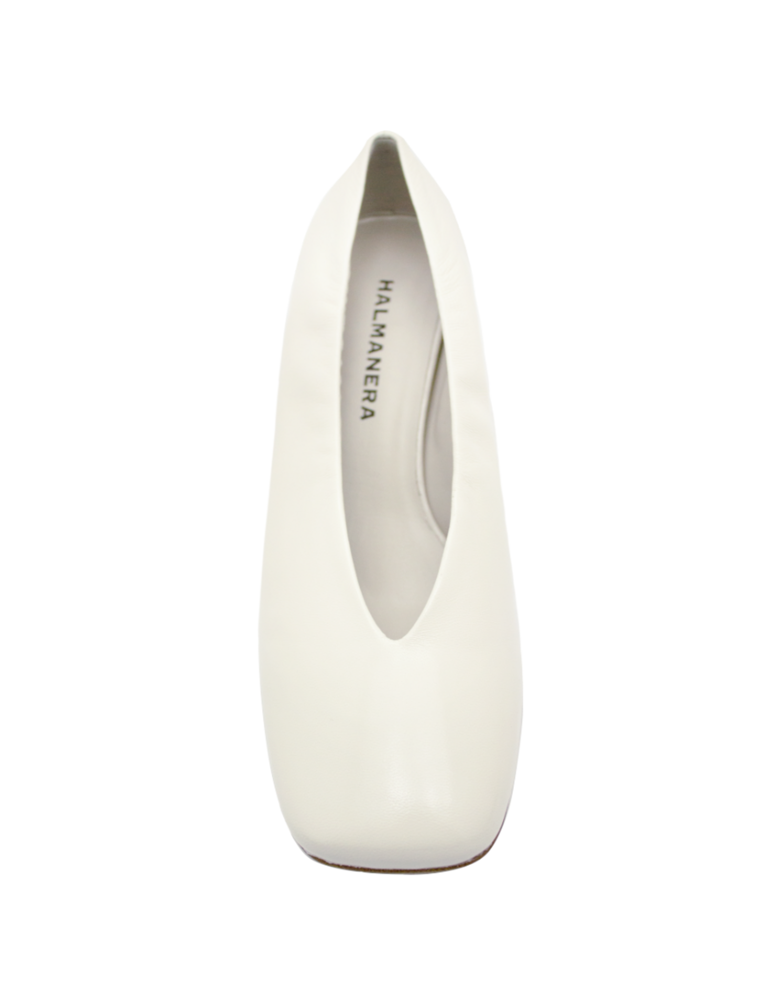 Halmanera Halmanera H52B Ivory Glaze Square Toe Pump 1030