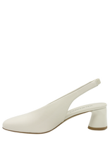 Halmanera Halmanera H52C Ivory Glaze Sling Pump 1031