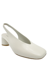 Halmanera Halmanera H52C Ivory Glaze Sling Pump 1031