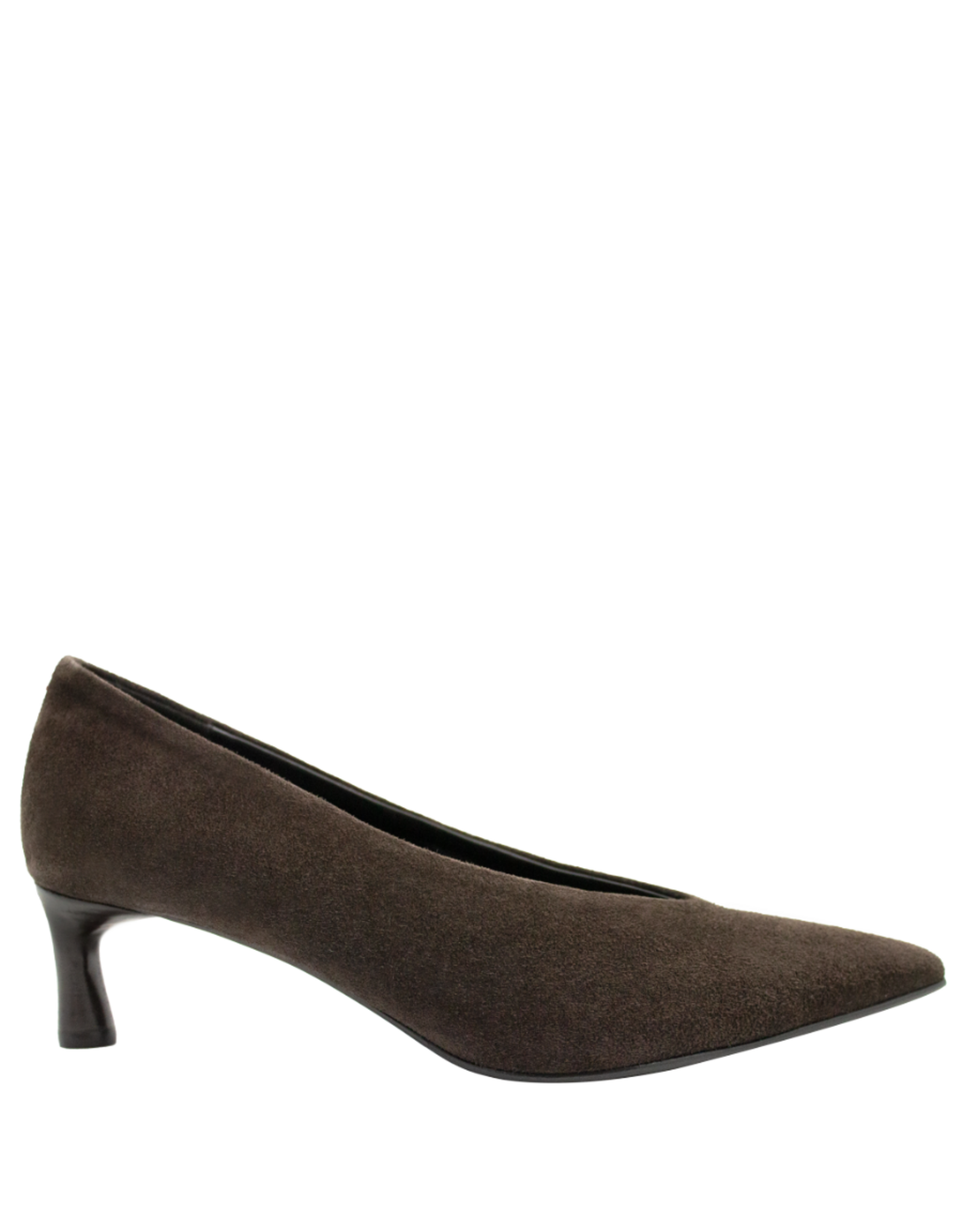 Halmanera Halmanera H51X Brown  Suede  Point Toe Pump 1027