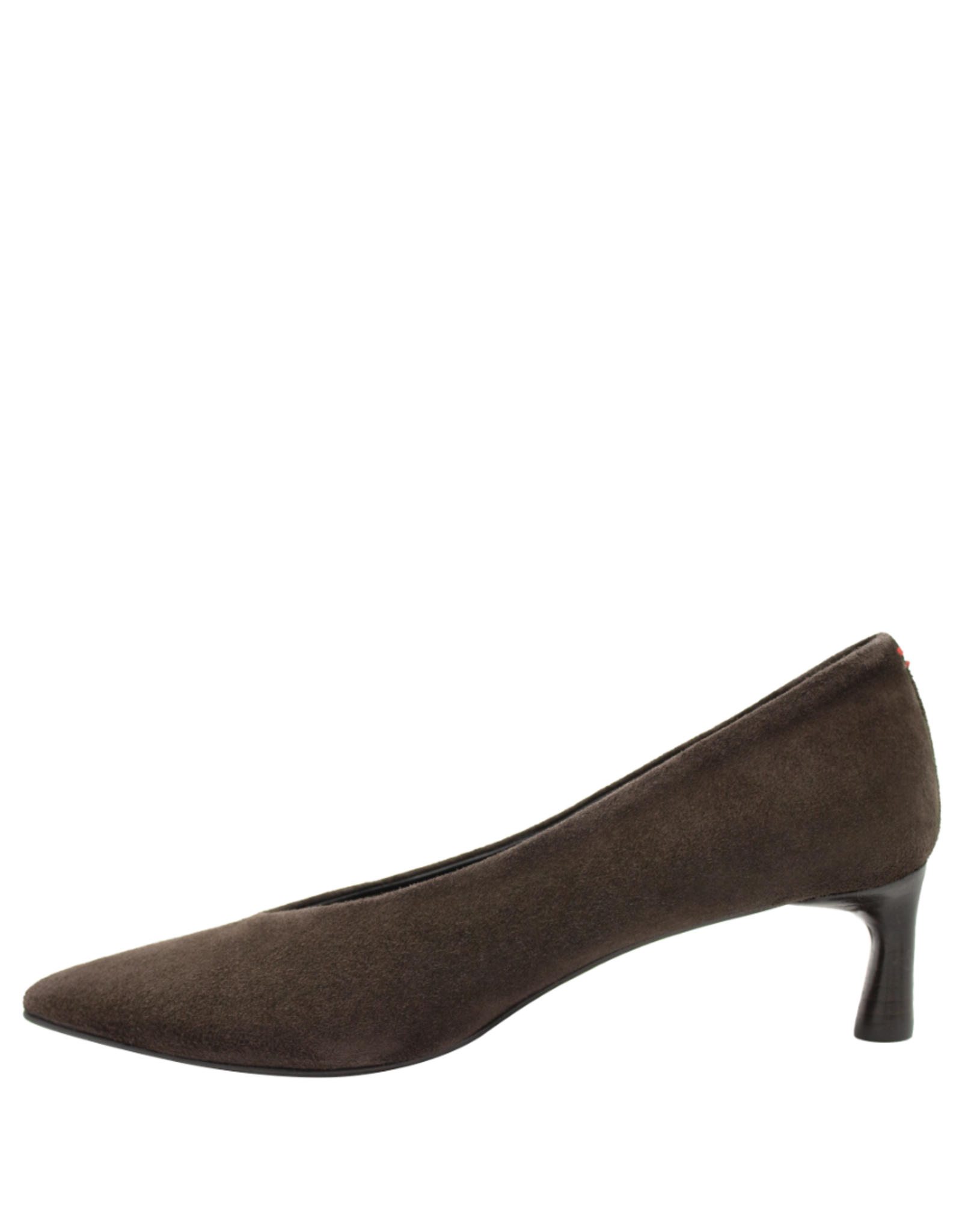 Halmanera Halmanera H51X Brown  Suede  Point Toe Pump 1027