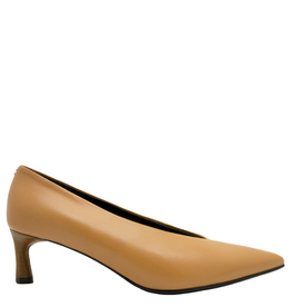 Halmanera Halmanera H51W Camel  Point Toe Pump 1027