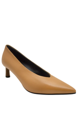 Halmanera Halmanera H51W Camel  Point Toe Pump 1027