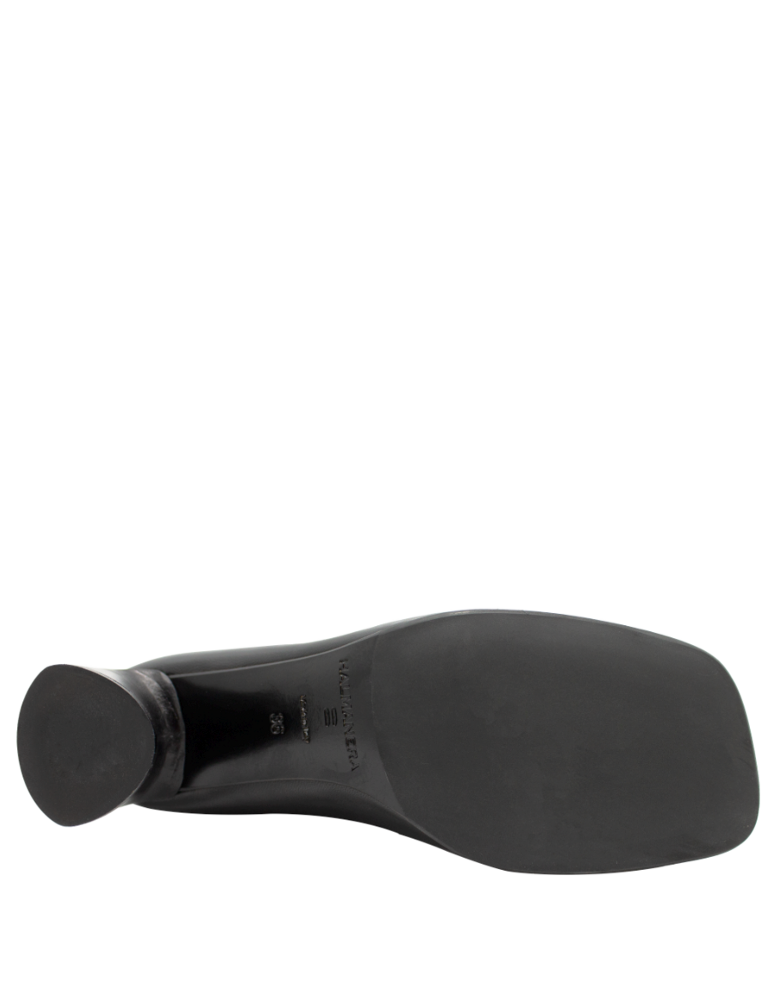 Halmanera Halmanera H52 Black Square Toe Pump 1028