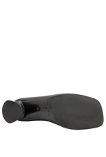 Halmanera Halmanera H51Y Black Glaze Square Toe Pump 1028