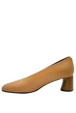 Halmanera Halmanera H51Z Camel Square Toe Pump 1028