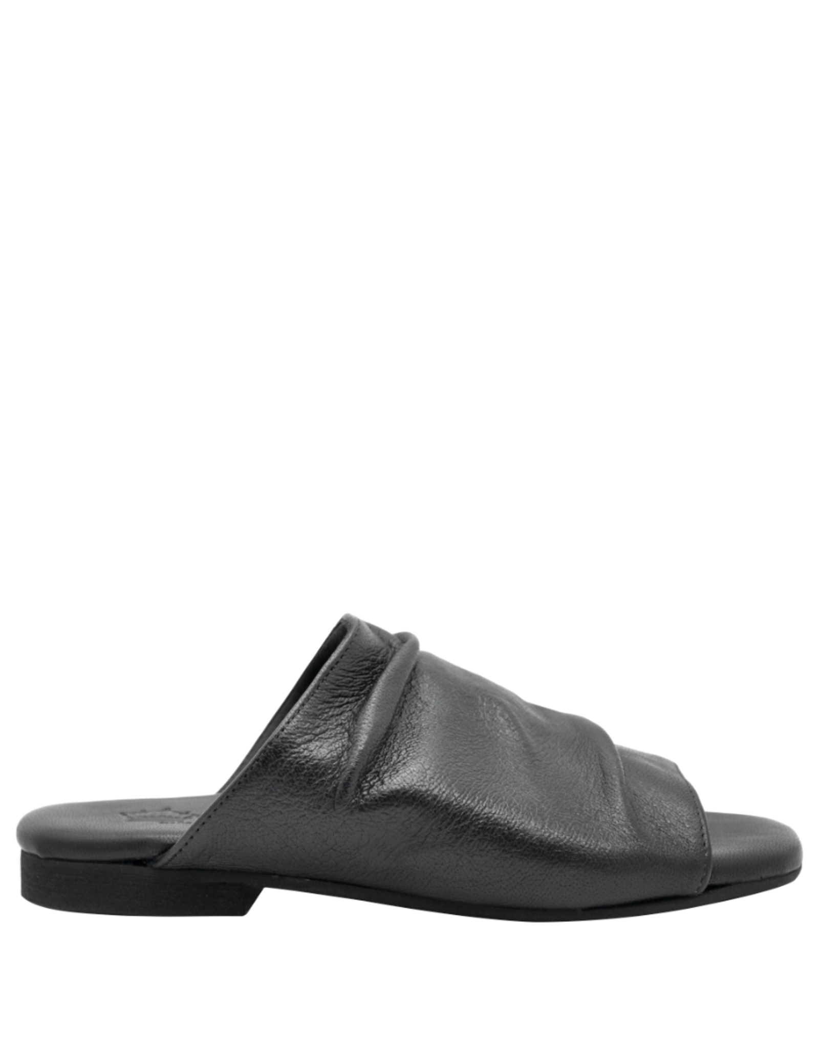 Nuova Nuova N3S Black Ruched Mule Gracie