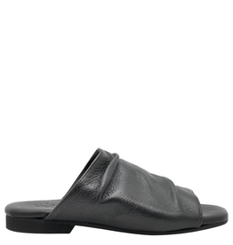 Nuova Nuova N3S Black Ruched Mule Gracie