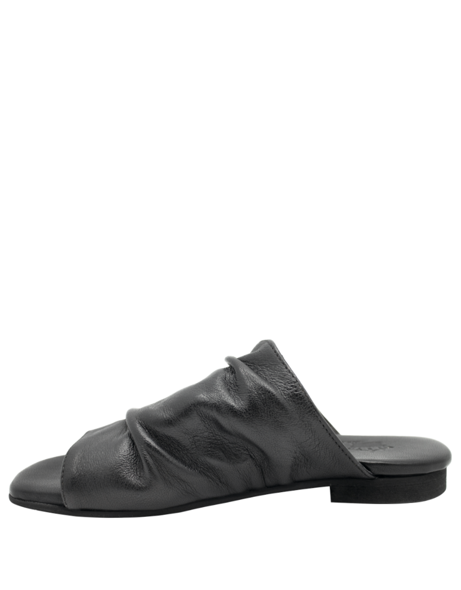 Nuova Nuova N3S Black Ruched Mule Gracie
