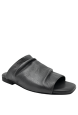 Nuova Nuova N3S Black Ruched Mule Gracie