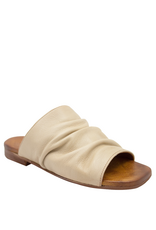 Nuova Nuova N3Q Sand Ruched Mule Gracie