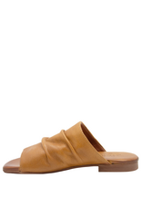 Nuova Nuova N3R Tan Ruched Mule Gracie