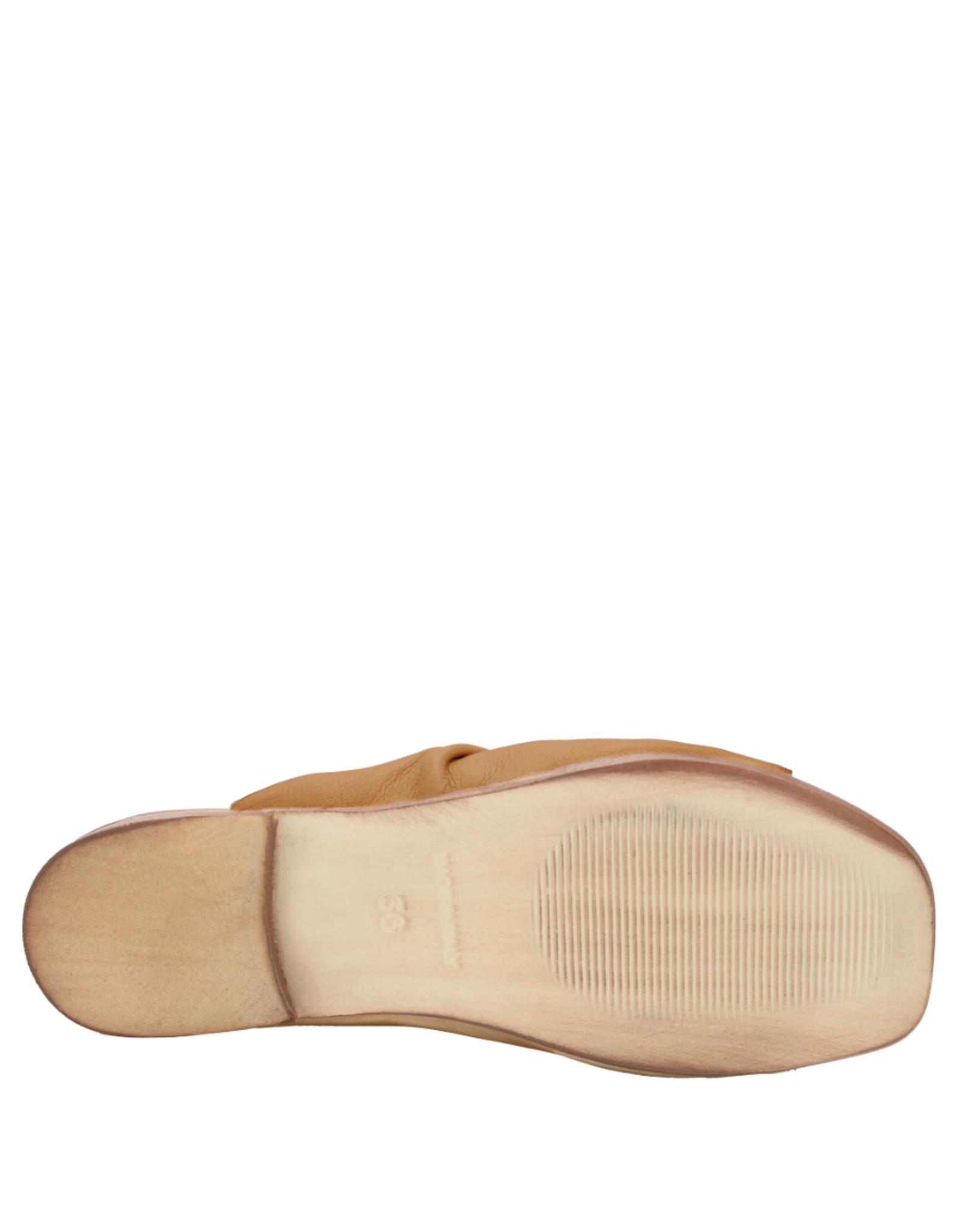 Nuova Nuova N3R Tan Ruched Mule Gracie