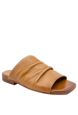 Nuova Nuova N3R Tan Ruched Mule Gracie