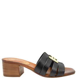 Nuova Nuova N3V Black  H-Block Heel Olena