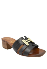 Nuova Nuova N3V Black  H-Block Heel Olena