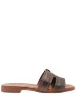 Nuova Nuova N4H Brown Flat Mule Cece