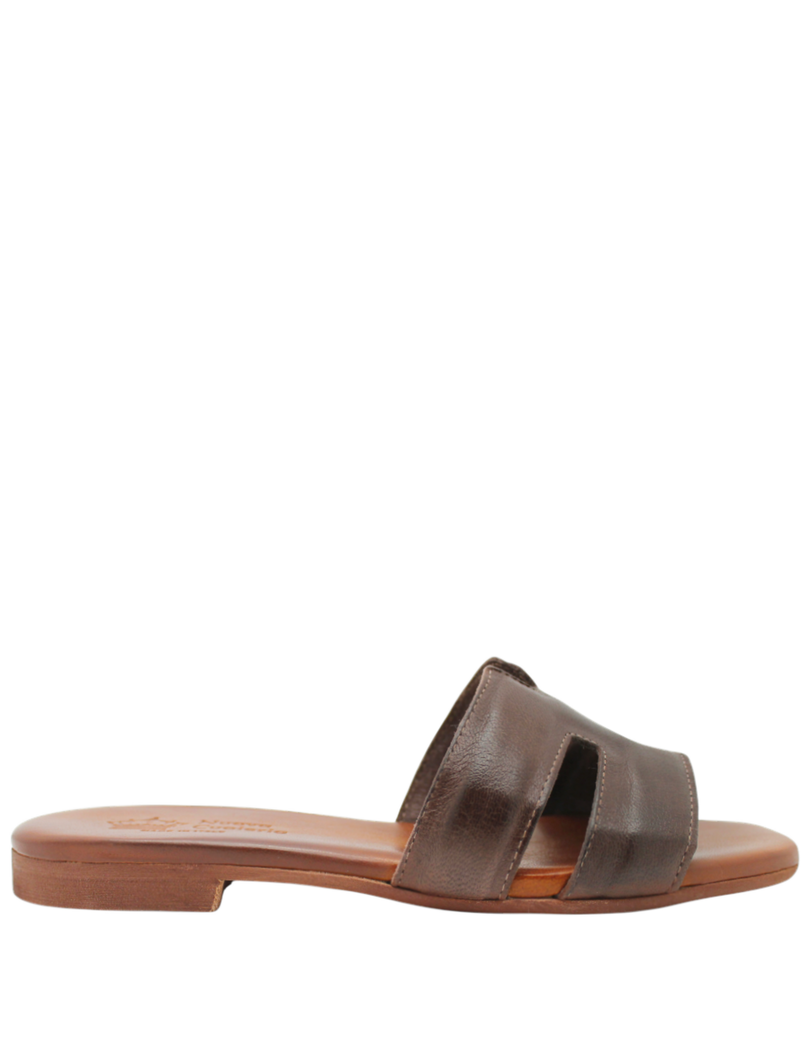 Nuova Nuova N4H Brown Flat Mule Cece