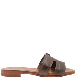 Nuova Nuova N4H Brown Flat Mule Cece