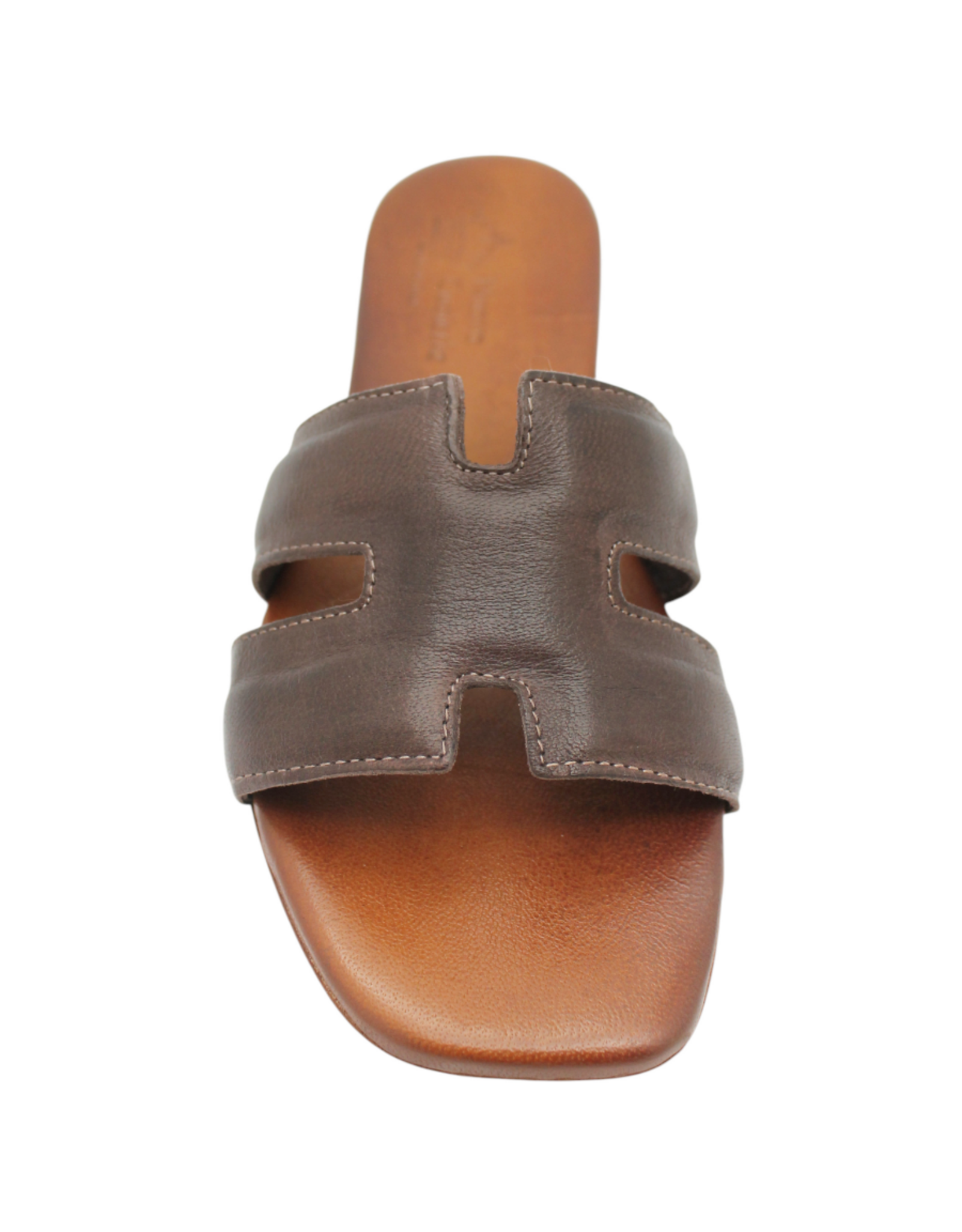 Nuova Nuova N4H Brown Flat Mule Cece