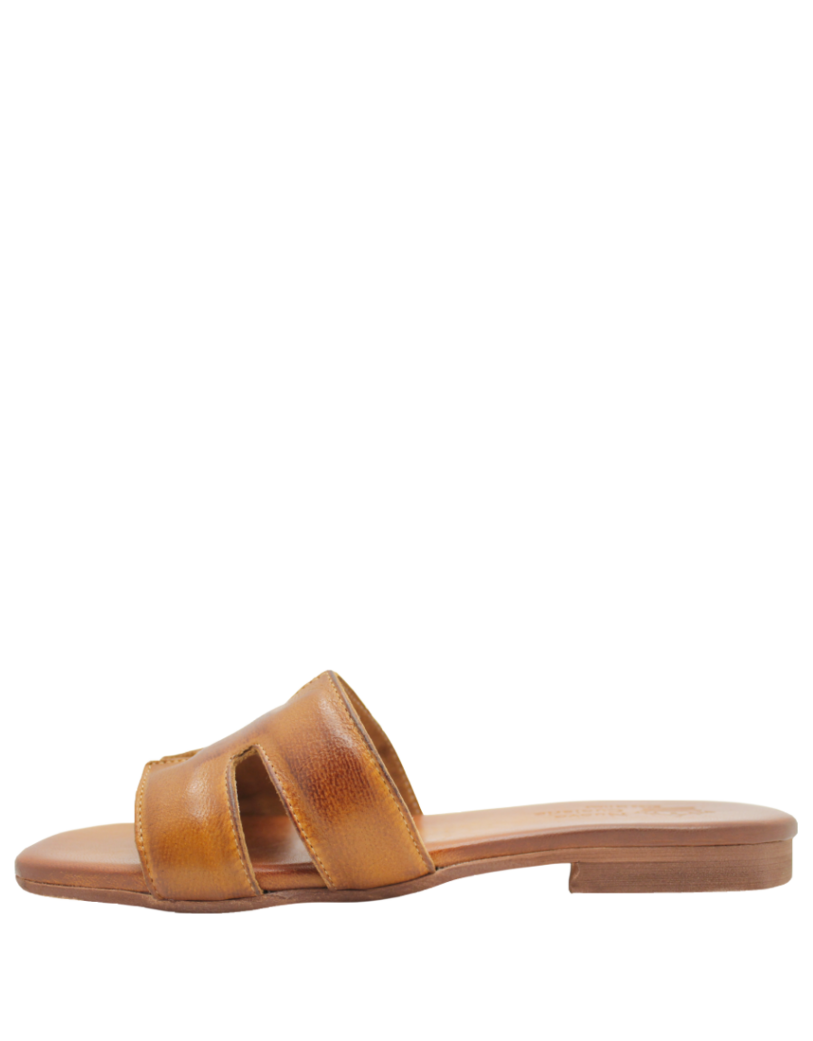 Nuova Nuova N4G Tan Flat Mule Cece