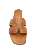 Nuova Nuova N4G Tan Flat Mule Cece