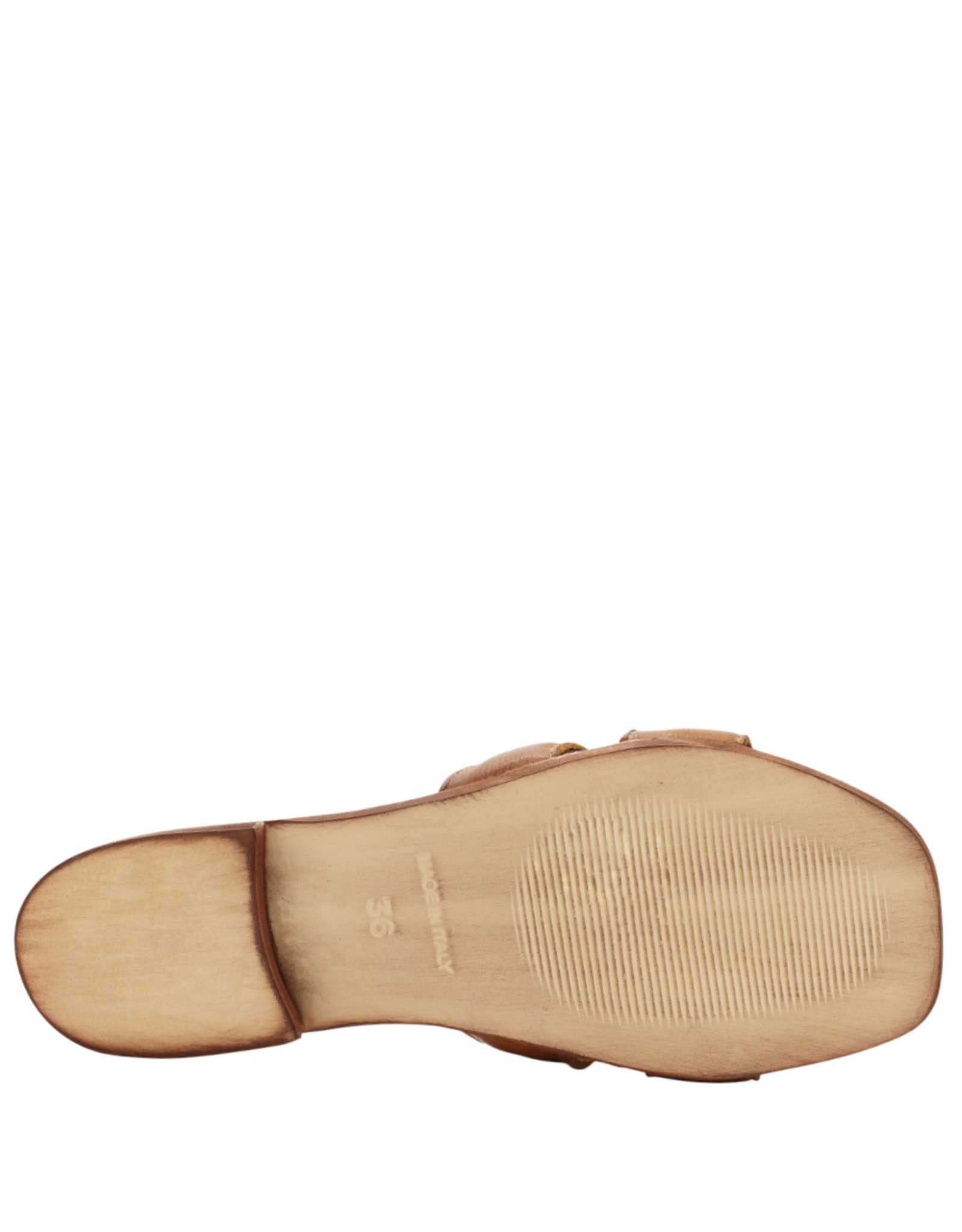 Nuova Nuova N4G Tan Flat Mule Cece