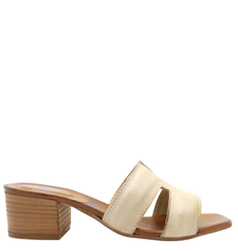 Nuova Nuova N4D Ivory Block Heel Mule Mona