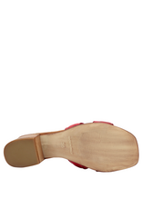 Nuova Nuova N4B Red Mule W/ Block Heel Mona
