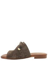 Nuova Nuova N4J Brown Suede Tie Mule Tyla