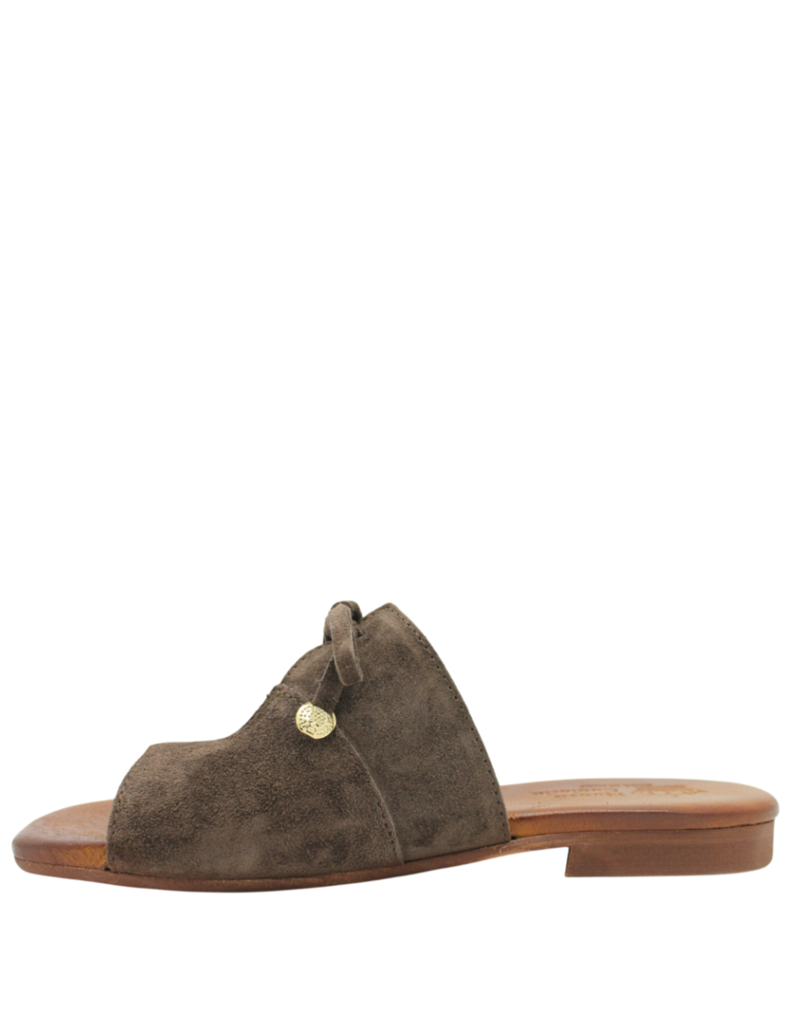 Nuova Nuova N4J Brown Suede Tie Mule Tyla