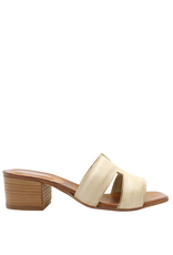 Nuova Nuova N4D Ivory Block Heel Mule Mona
