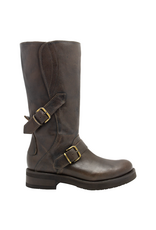 Anise Anise AS5H Brown Mid Calf With Buckle Detail Nion