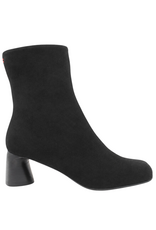 Halmanera Halmanera H53I Black  Suede Ankle Boot Square Toe 1035