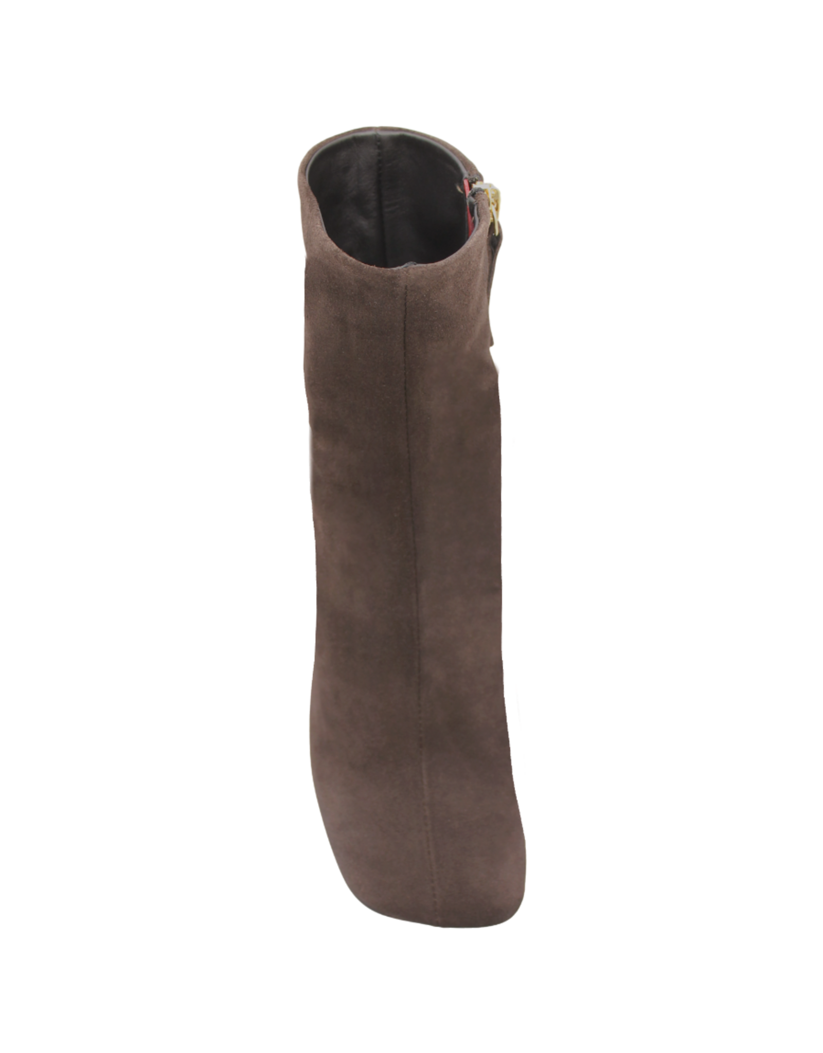 Halmanera Halmanera H53H Brown Suede Ankle Boot Square Toe 1035