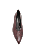 Halmanera Halmanera H53K Wine Glaze Ostrich Pump 1036