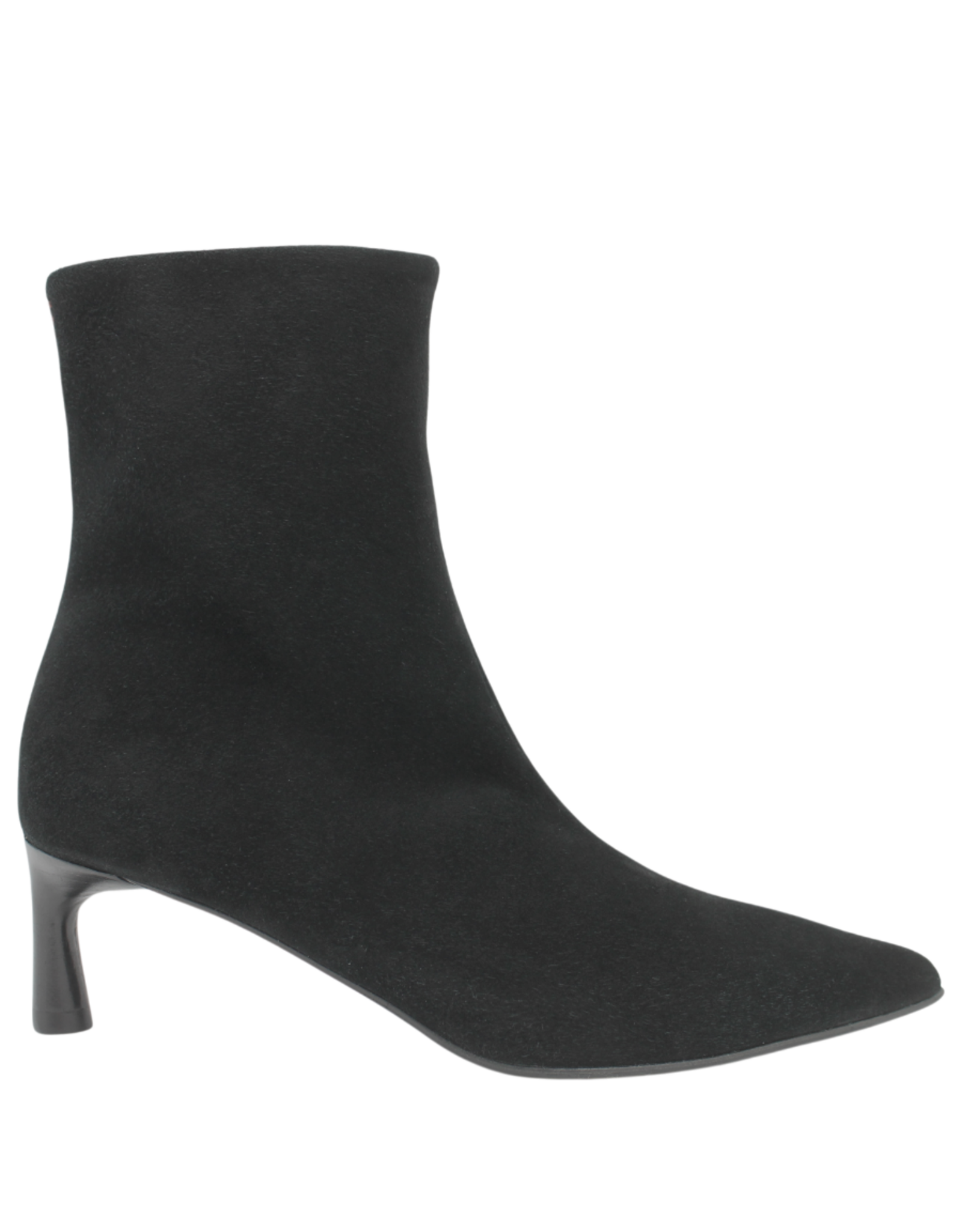 Halmanera Halmanera H53N Black Suede Medium  Ankle Boot 1037