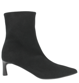 Halmanera Halmanera H53N Black Suede Medium  Ankle Boot 1037