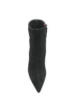 Halmanera Halmanera H53N Black Suede Medium  Ankle Boot 1037
