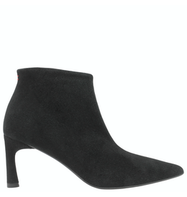 Halmanera Halmanera H53Q Black Suede Point Toe Boot 1038