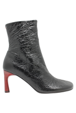 Halmanera Halmanera  H53S Bomber With Red Heel Ankle Boot 1040