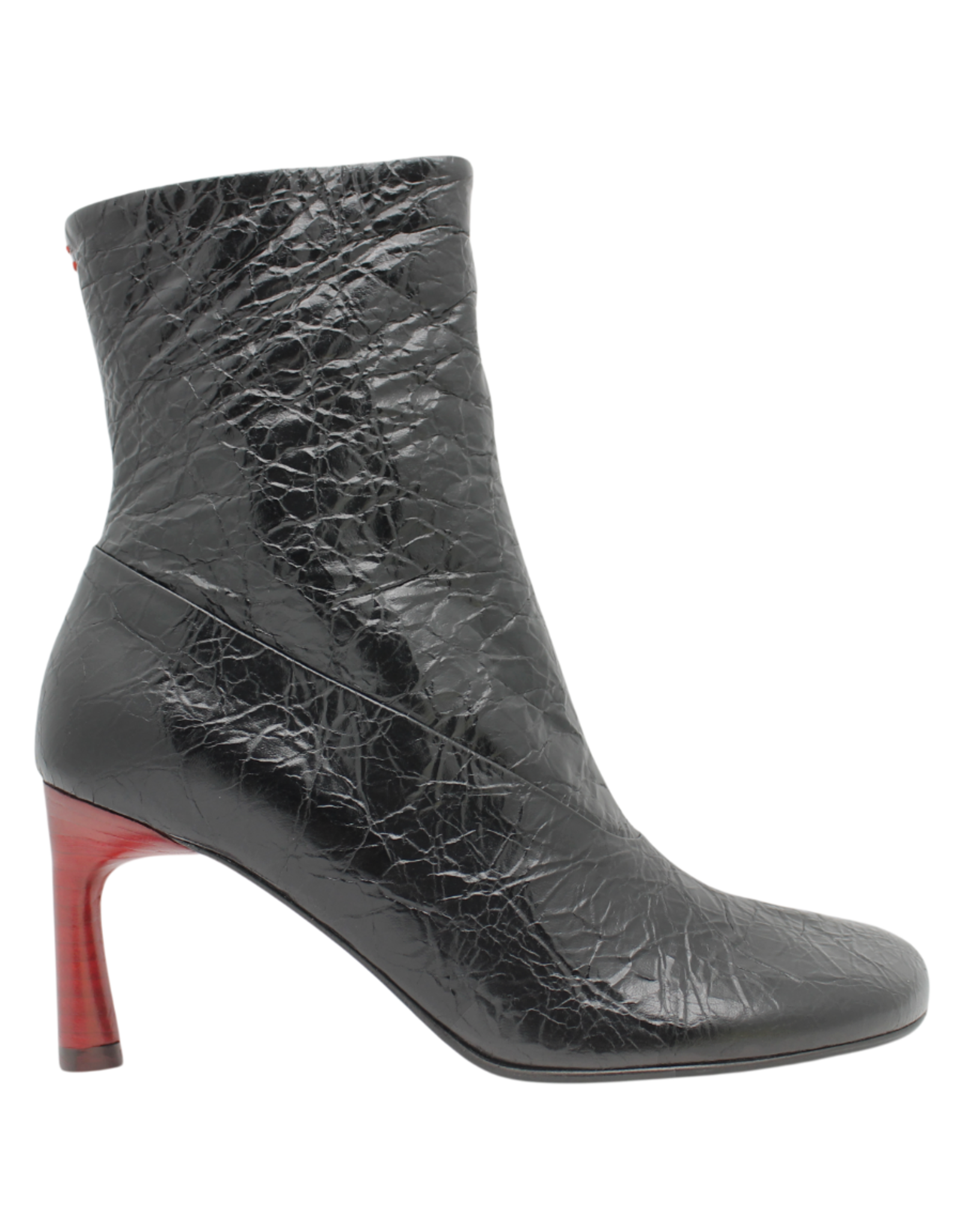Halmanera Halmanera  H53S Bomber With Red Heel Ankle Boot 1040