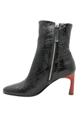 Halmanera Halmanera  H53S Bomber With Red Heel Ankle Boot 1040