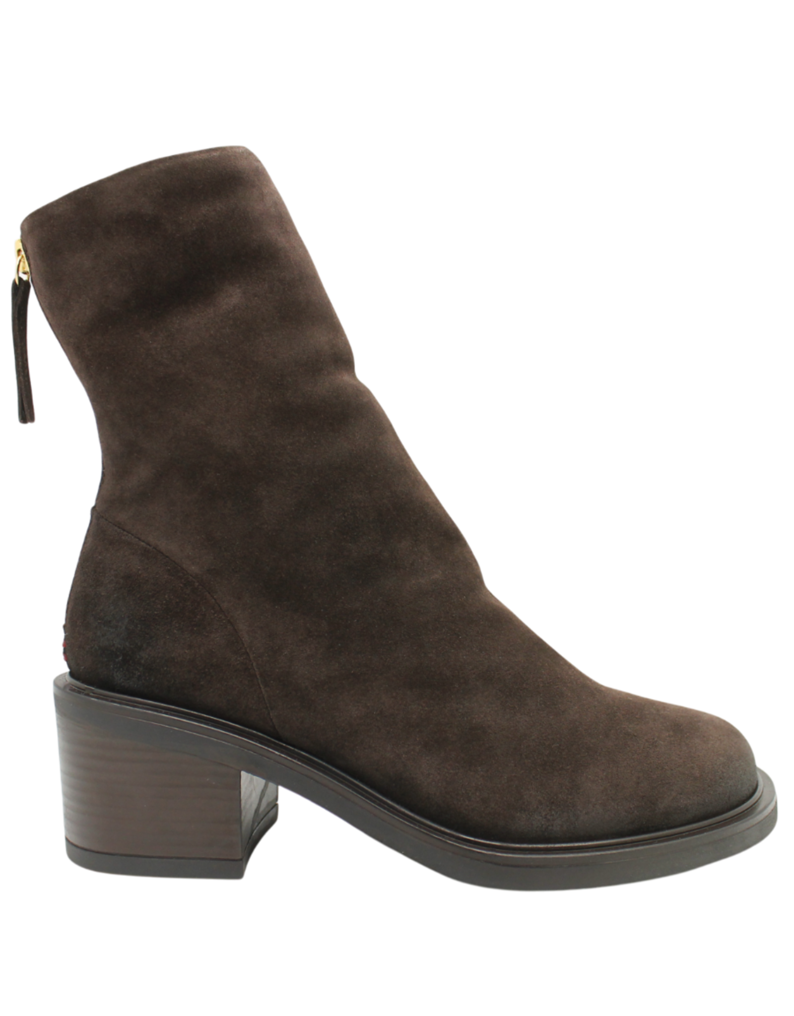 Halmanera Halmanera H53T Brown Suede Wool Lined Ankle Boot 1041