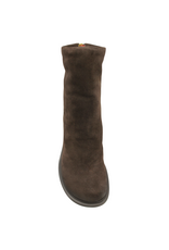 Halmanera Halmanera H53T Brown Suede Wool Lined Ankle Boot 1041