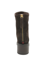Halmanera Halmanera H53T Brown Suede Wool Lined Ankle Boot 1041